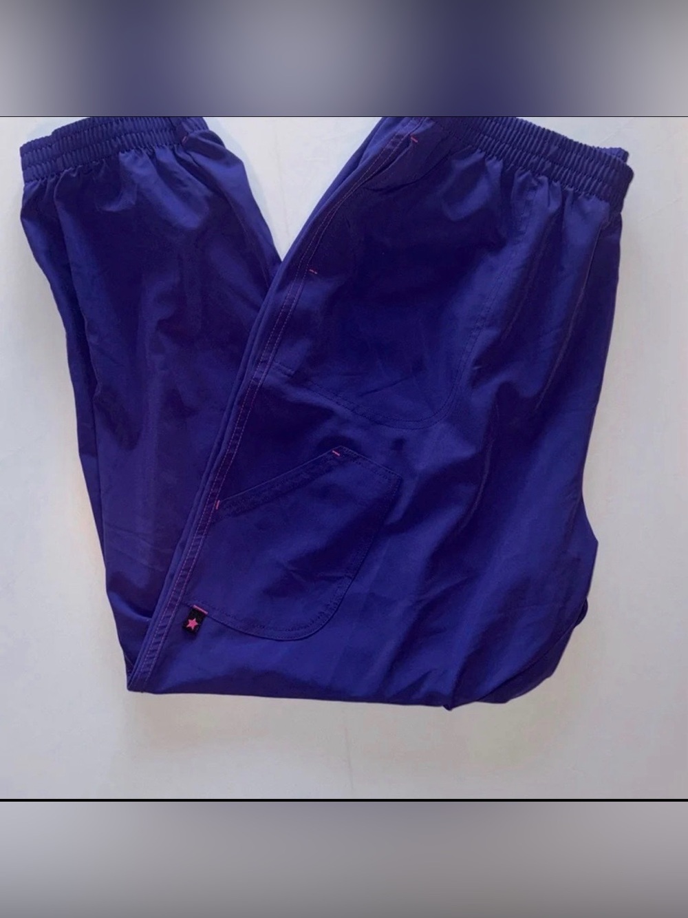 Scrubstar Women’s Purple Scrub Pants sz XL